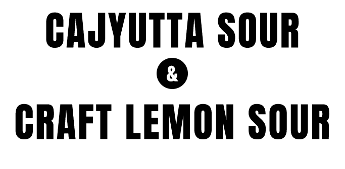 CAJYUTTA SOUR & CRAFT LEMON SOUR